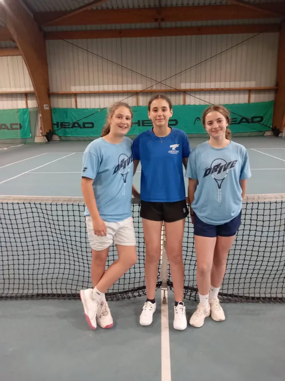 Photo de l'équipe Equipe 11-12ans Tennis Féminine